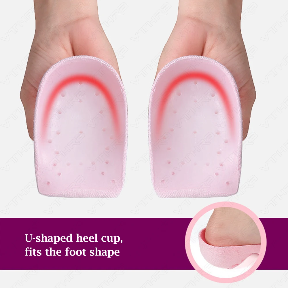 حشوات كعب بيونيك مخفية للرفع من KROLIK، وسادات تعز...