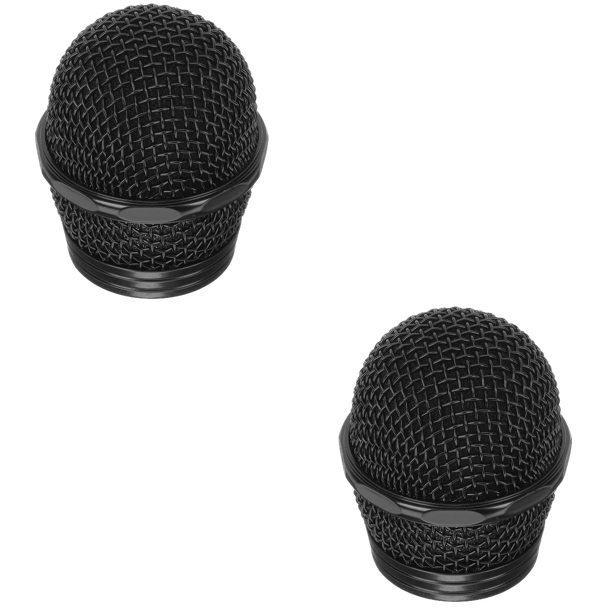 

2pcs Microphone Ball Head Replacement Part Microphones Replacement Head Mic Supply