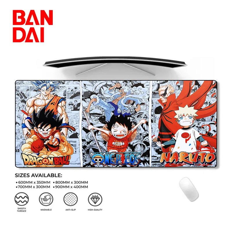 

Kawaii One Piece Mouse Pad Pc Accessories Mousepad Non-slip Gamer Gaming Laptop Keyboard Rubber Mat Cartoon Luffy Office Carpet