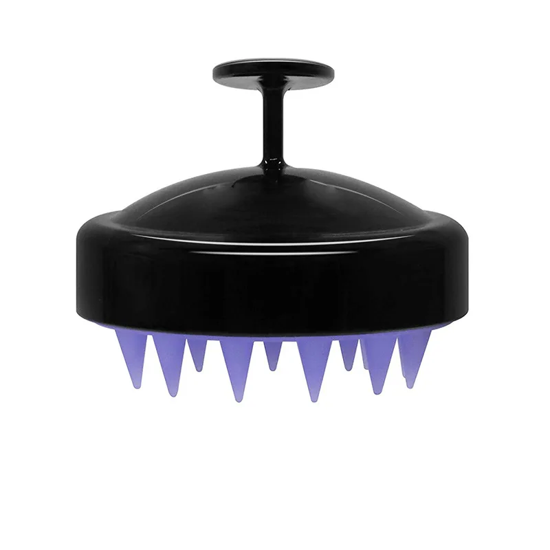 Description Picture 5 of itemBarber Shampoo Brush Flexible Silicone Shampoo Brush Home Cleaning Hair Products Scalp Care Comb Hairdressing Styling Tools