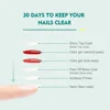 Nailpop Top Coat Base Coat Matte Semi-Permanent Rubber Top Coat Primer Clear UV Gel for Nails Art Nails Polish 10ml 3