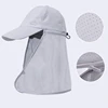 Multifunction Quick Drying UV Protectio Hat Outdoors Water-resistant Baseball Baseball Cap For Men With Face Neck Protection 3