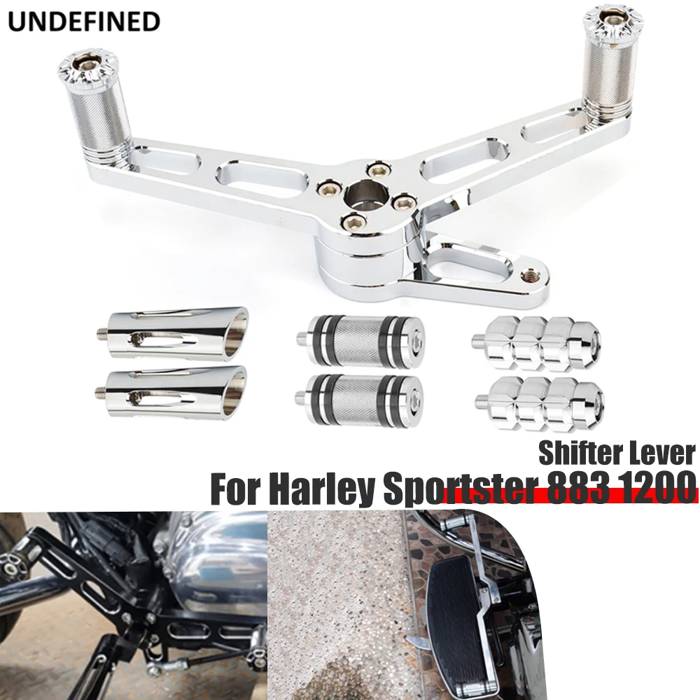 

For Harley Sportster 883 1200 Custom Low Roadster XL883N XL1200X Heel Toe Shift Lever Shifter Pegs Forward Controls Motorcycle
