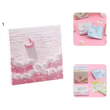 

Decorative 50/80Pcs Innovative Smooth Surface Sticky Notepad Eco-friendly Memo Notepad Portable for Office