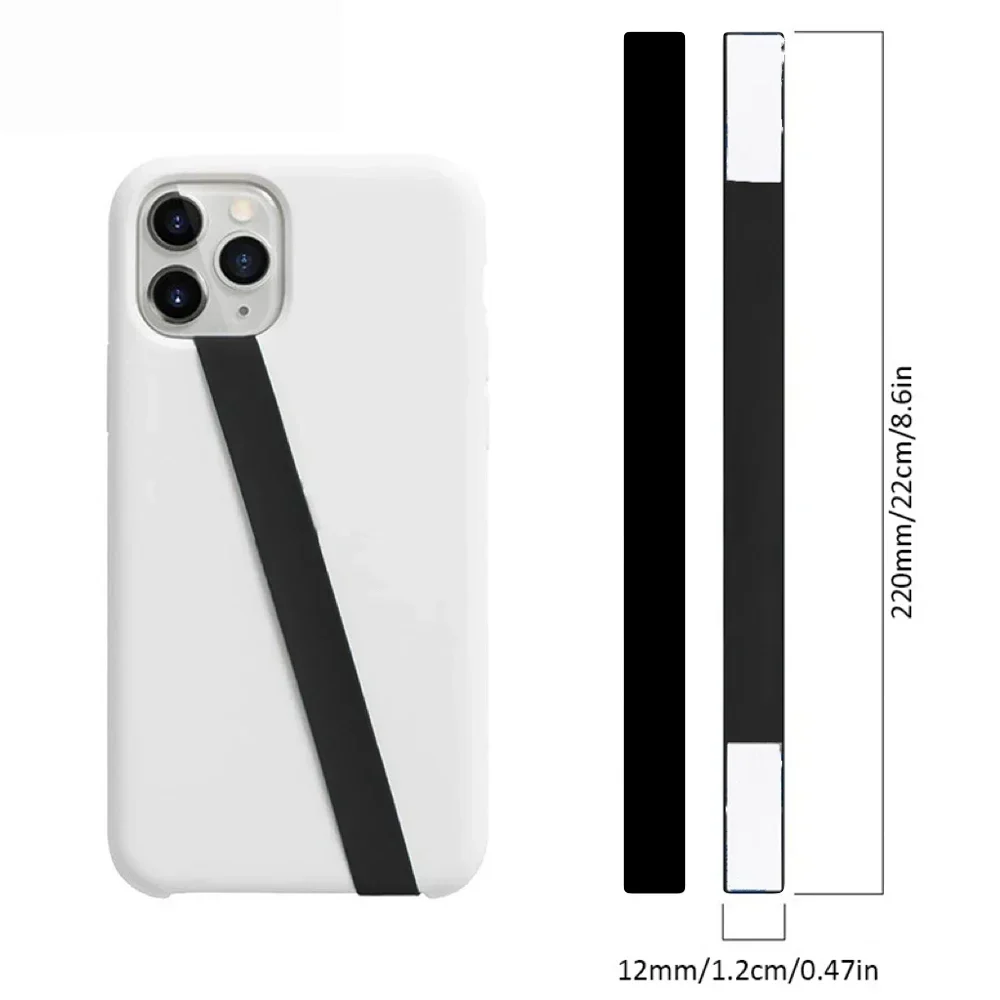 Silicone Phone Strap with Clip | Secure Finger Grip Holder