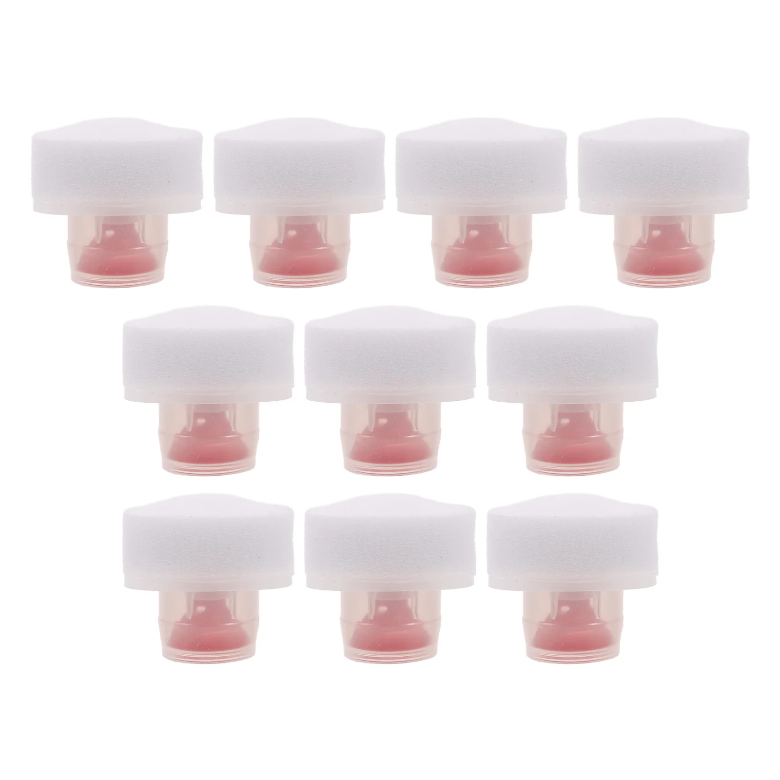 10 Pcs Shoe Polish Brush Head Shiner Ceramic Clay Car Sponges for Washing Suite 3