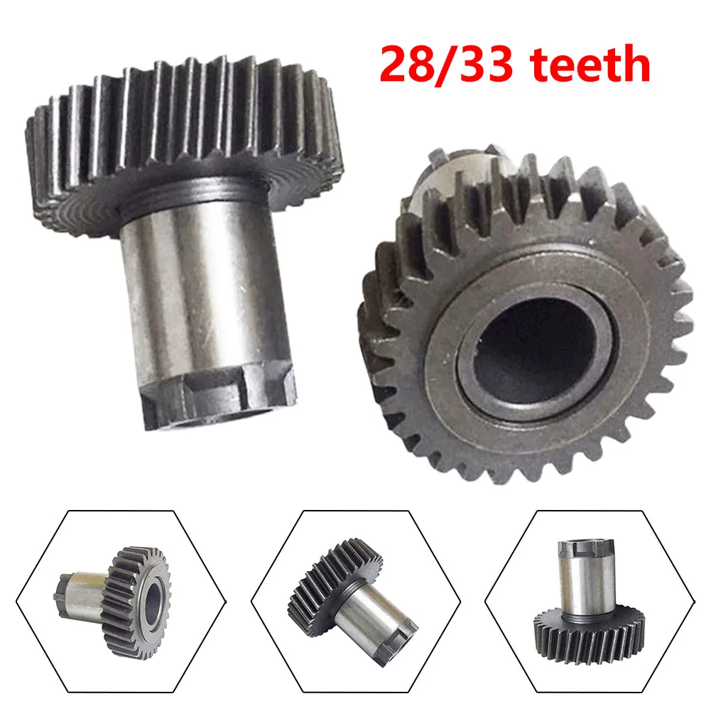 1pc Electric Hammer Gear 28/33 Teeth Replace For Bosch GBH2-26 GBH 2-26DRE 2-26DDF RH2-26 Rotary Hammer Spare Parts Accessories printfly 2gt 24 teeth 3d printer parts gt2 timing pulley 2gt 24 tooth bore 5 8mm synchronous wheels gear part for width 6mm belt