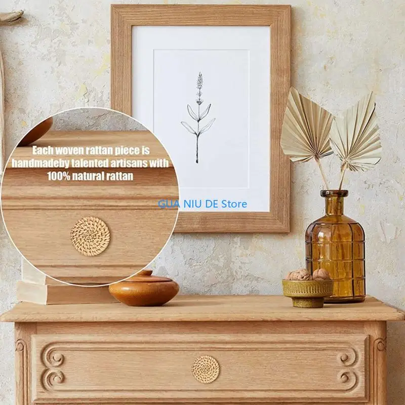 %E3%80%90Quality%E3%80%91%20B2QC%2010%20Pcs%20Cabinet%20Knobs%20Wooden%20Rattan%20Drawer%20Pulls%20Boho%20Furniture%20Decor%20Handle%20for%20Cupboard%20Wardrobe%20Smooth%20Surface%20-%20Image%202
