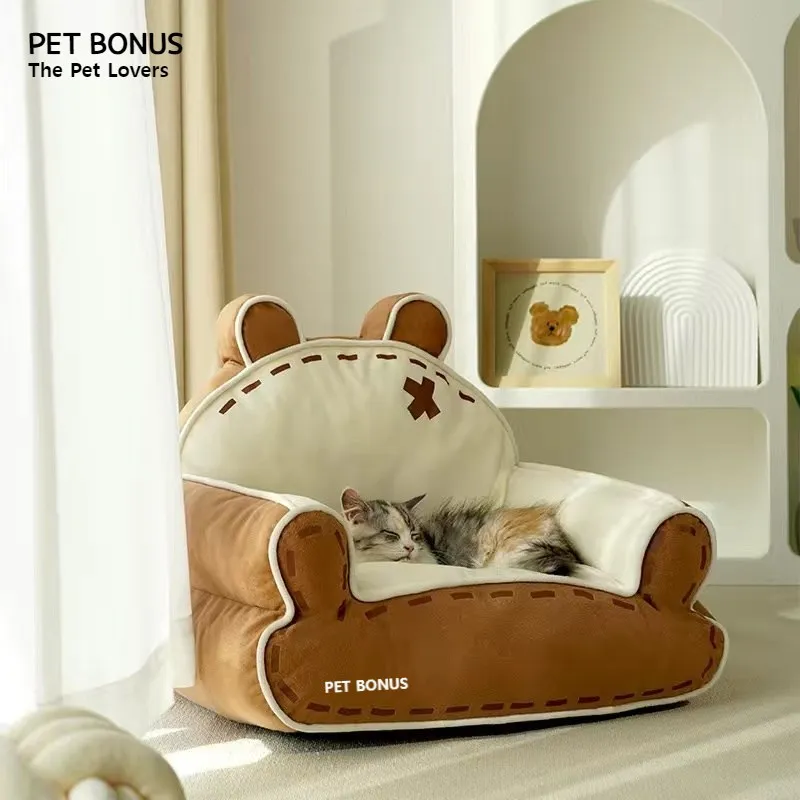 

Pet Reward Season 4 High end Cat Large Insulation Sofa House Cushion Bed Sofa