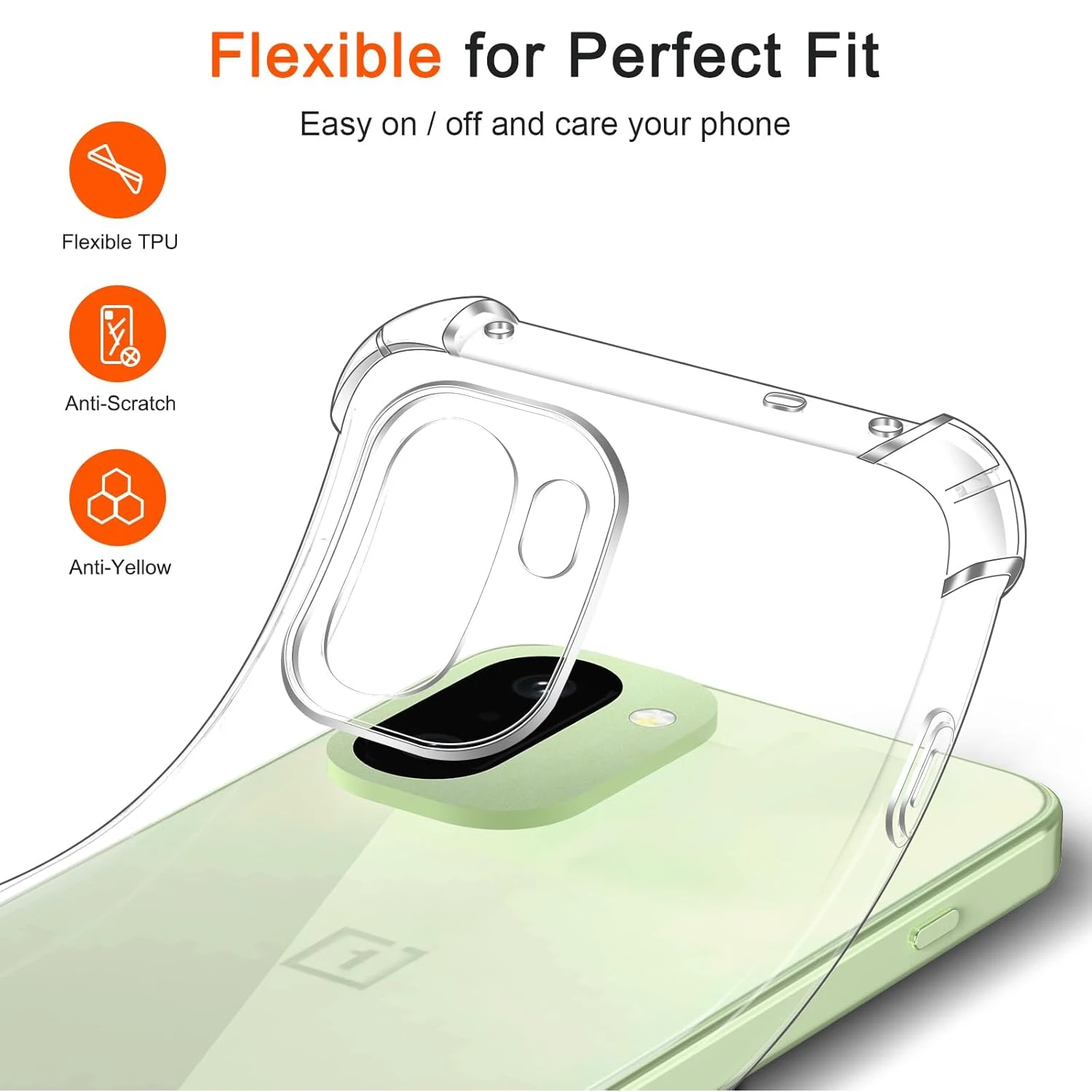 Shockproof Bumper Protective Phone Case with Reinforced Corners