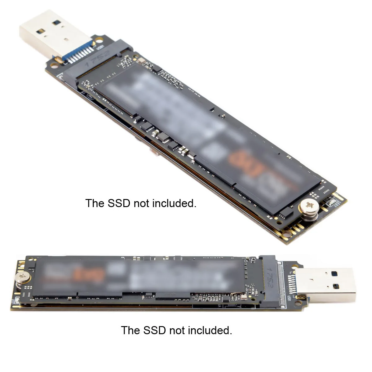 ̺ ݼ  M.2  10Gbps USB 3.0 NVMe PCIe 3.0 SSD Ŭ ̽, M Ű NGFF USB3.1 HDD ڽ ̺ 
