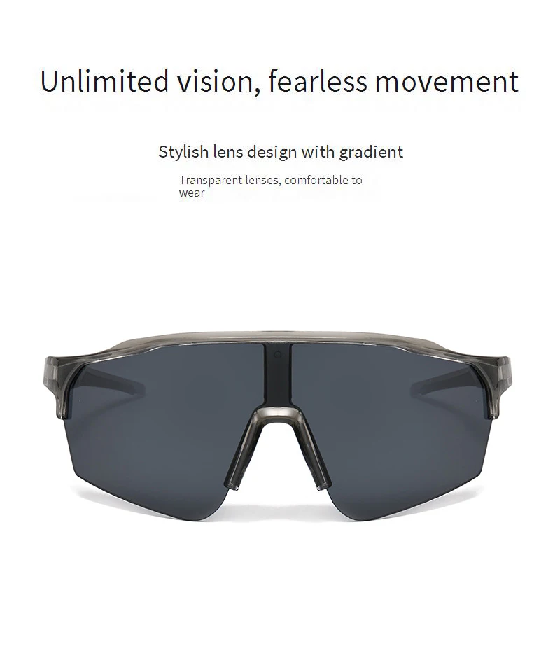 Neue Outdoor-Fahrradbrille, bunte Sonnenbrille, wind- und UV-beständige Sonnenbrille für Männer und Frauen 9862 – Detail 3