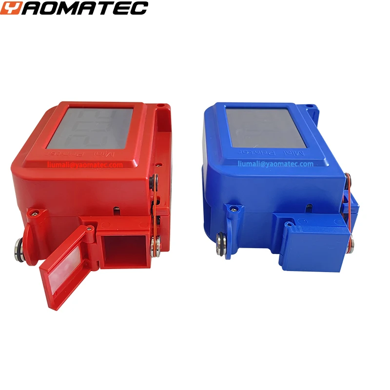 25 language 12.7mm mini portable printer QR Bar Batch Code Date Logo Expiry Label Portable Handheld Jet Thermal Inkjet Printer