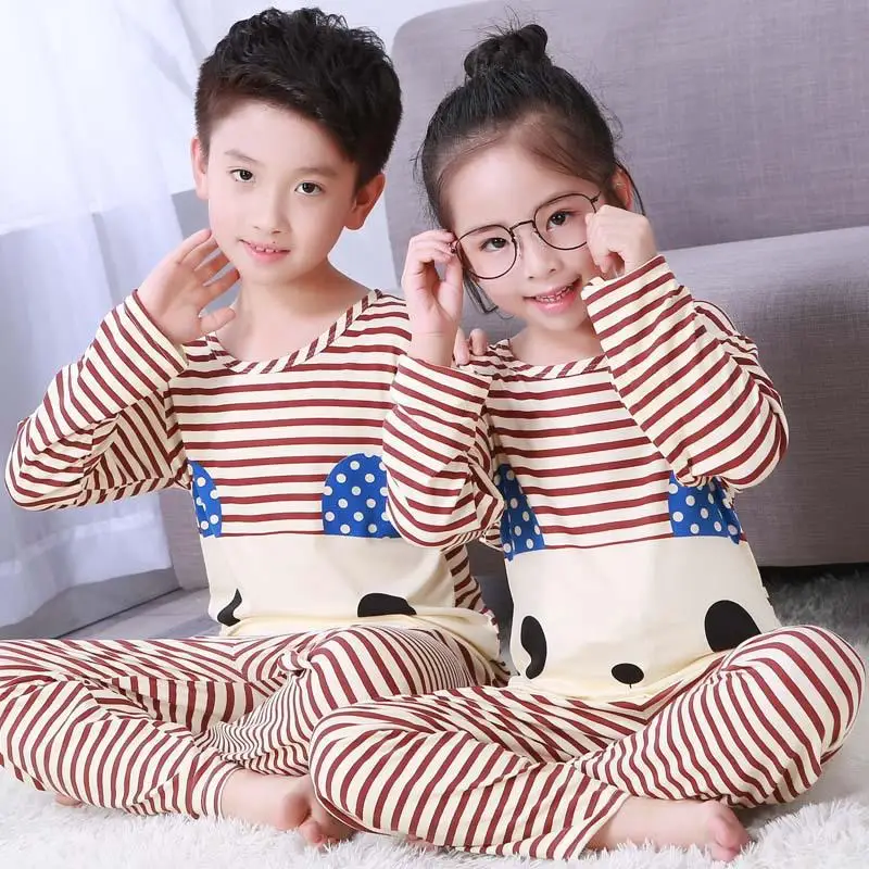 Baby Clothing Set discount Fashion Bugs Bunny Printing Tops Pants Outfits For Little Girl Boys Casual Clothes Suit Baby Spring Autumn Nightgown Pajama 2pc Baby Clothing Set near me Baby Clothing Set