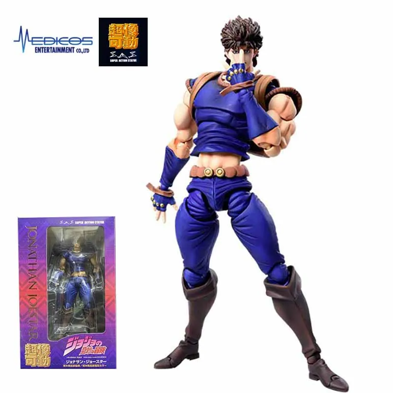 

Stock Original Genuine MEDICOS E ASA Jonathan Joestar JoJo's Bizarre Adventure #74 17cm PVC Action Anime Figure Model Toys Doll