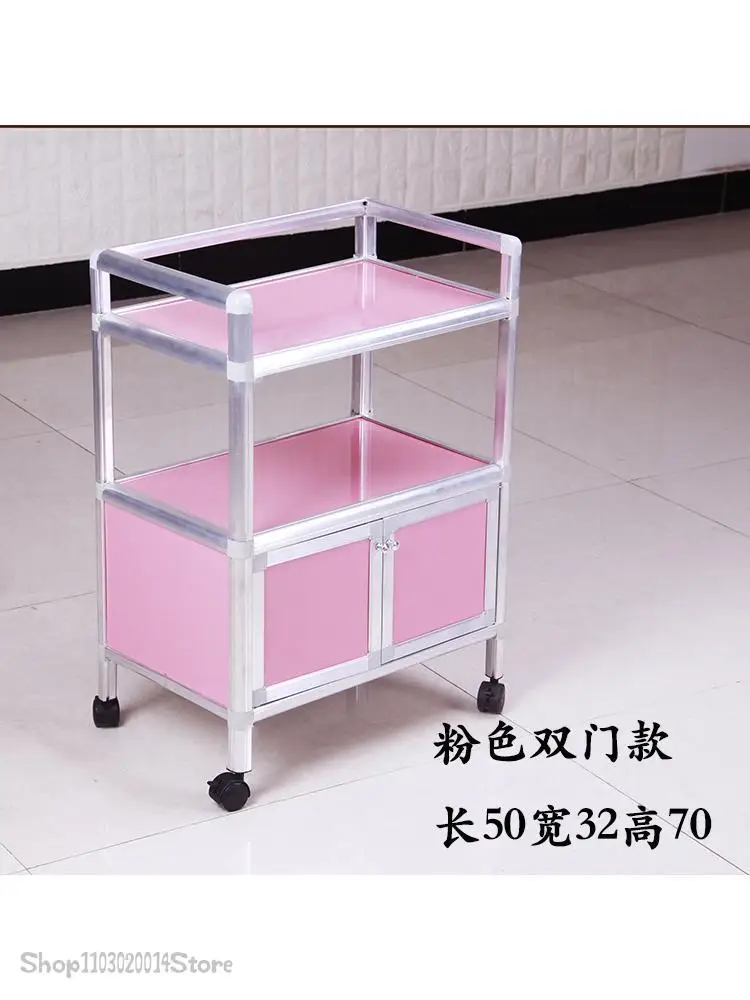 Beauty Cart Barber Shop Beauty Salon Tool Car Tattoo Nail Art Physiotherapy Hospital Tool Car