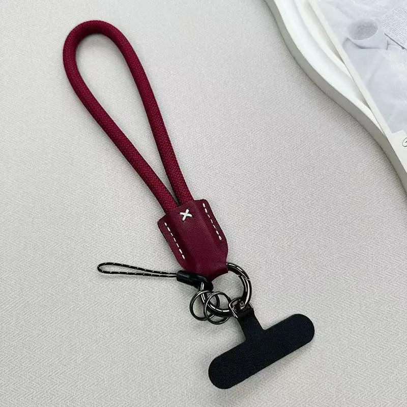 Premium Nylon Wrist Strap for Phones – Secure, Hands-Free Wrist Lanyard with Metal Ring Attachment