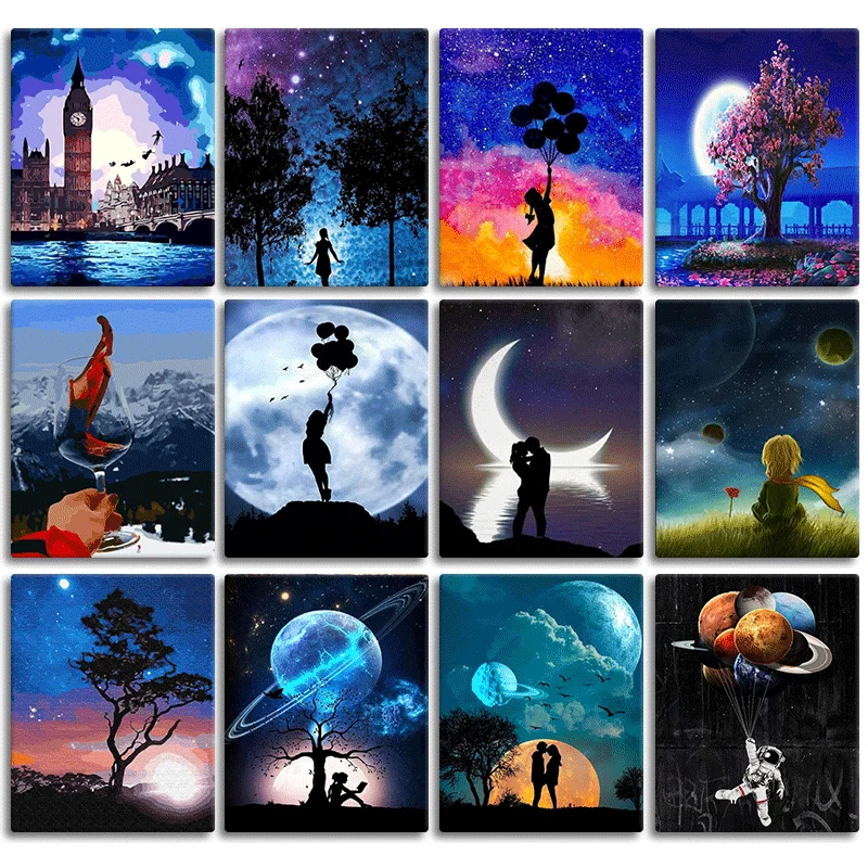 

Картина по номерам для детского творчества, 60x75 см