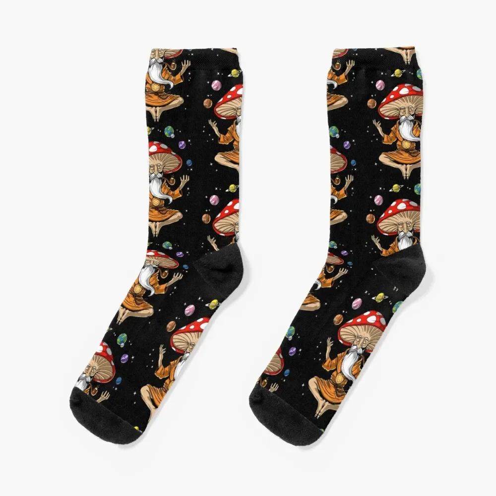 

Magic Mushroom Buddha Socks FASHION winter Socks For Man Women's