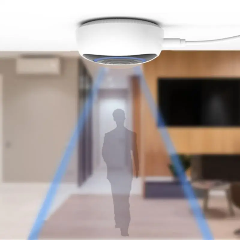 Tuya ZigBee Smart Human Presence Sensor PIR Sensor Micro-motion Detect Human Motion Detector Via Zigbee Gateway Control