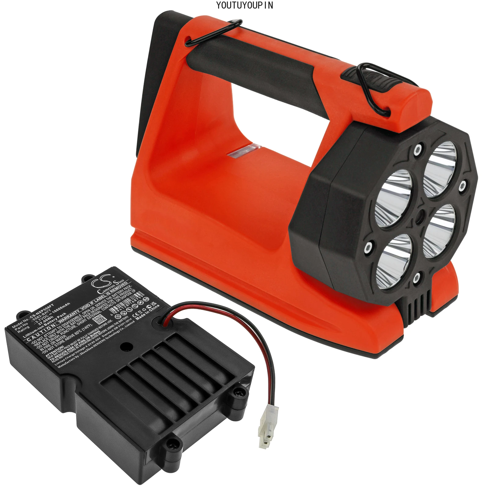 

Flashlight Battery For Nightstick 5582-BATT XPP-5582RX XPR-5582GX 10000mAh