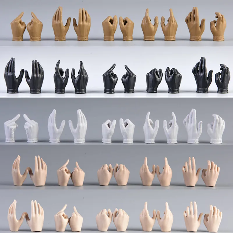 

VSTOYS 19XG55 1:6 Scale Female Hands Gloves Hand Types Gesture Figure Accessory For 12 Inch PH/TBleague Action Figure Body
