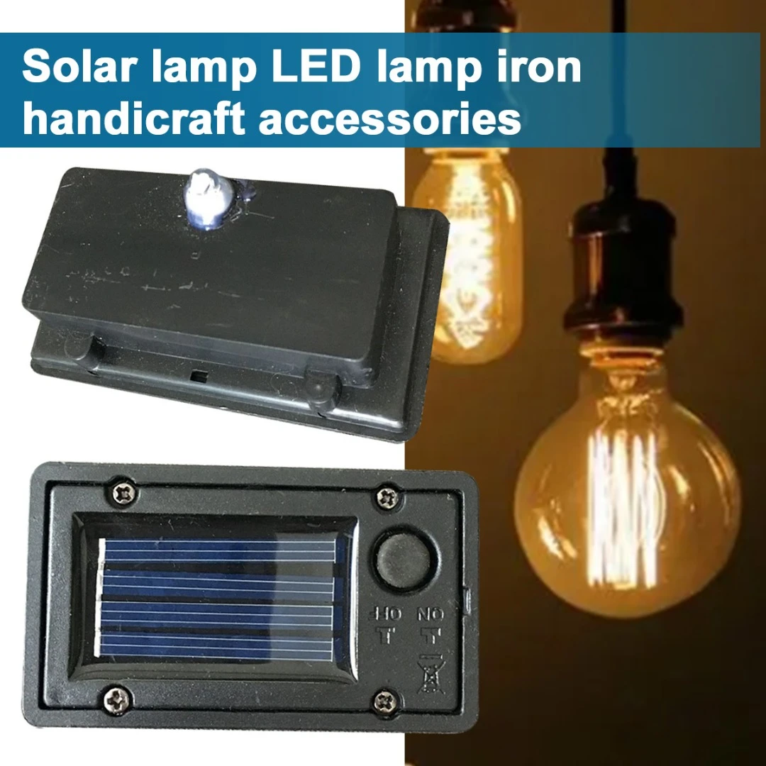 Cajas de almacenamiento de batería Solar para jardín, cubierta de luz repuesto de Rectangular, para césped, lámpara LED cuadrada, unidad| | - AliExpress