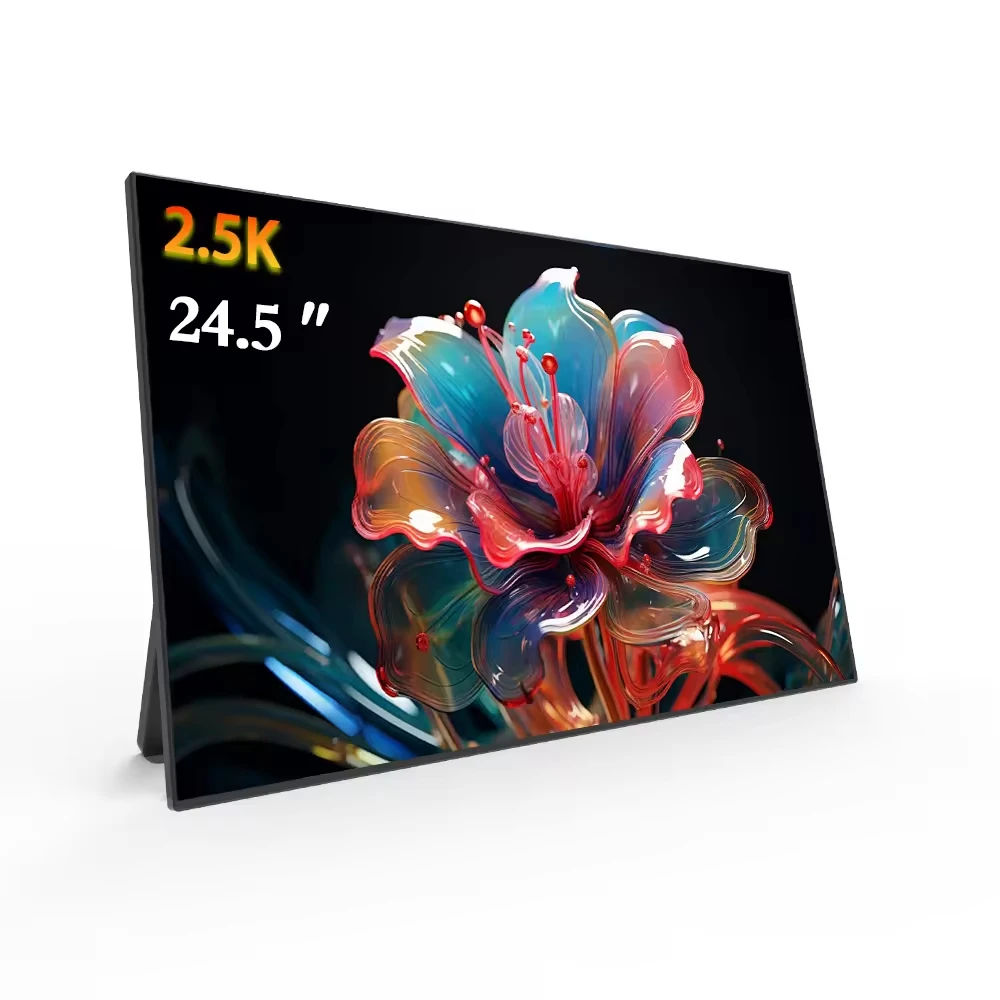14 15.6 17.5 18.5 인치 FHD 2.5K IPS 컴퓨터 디스플레이 스마트 커버 및 스피커 USB C 및 미니 HD 입력 포터블