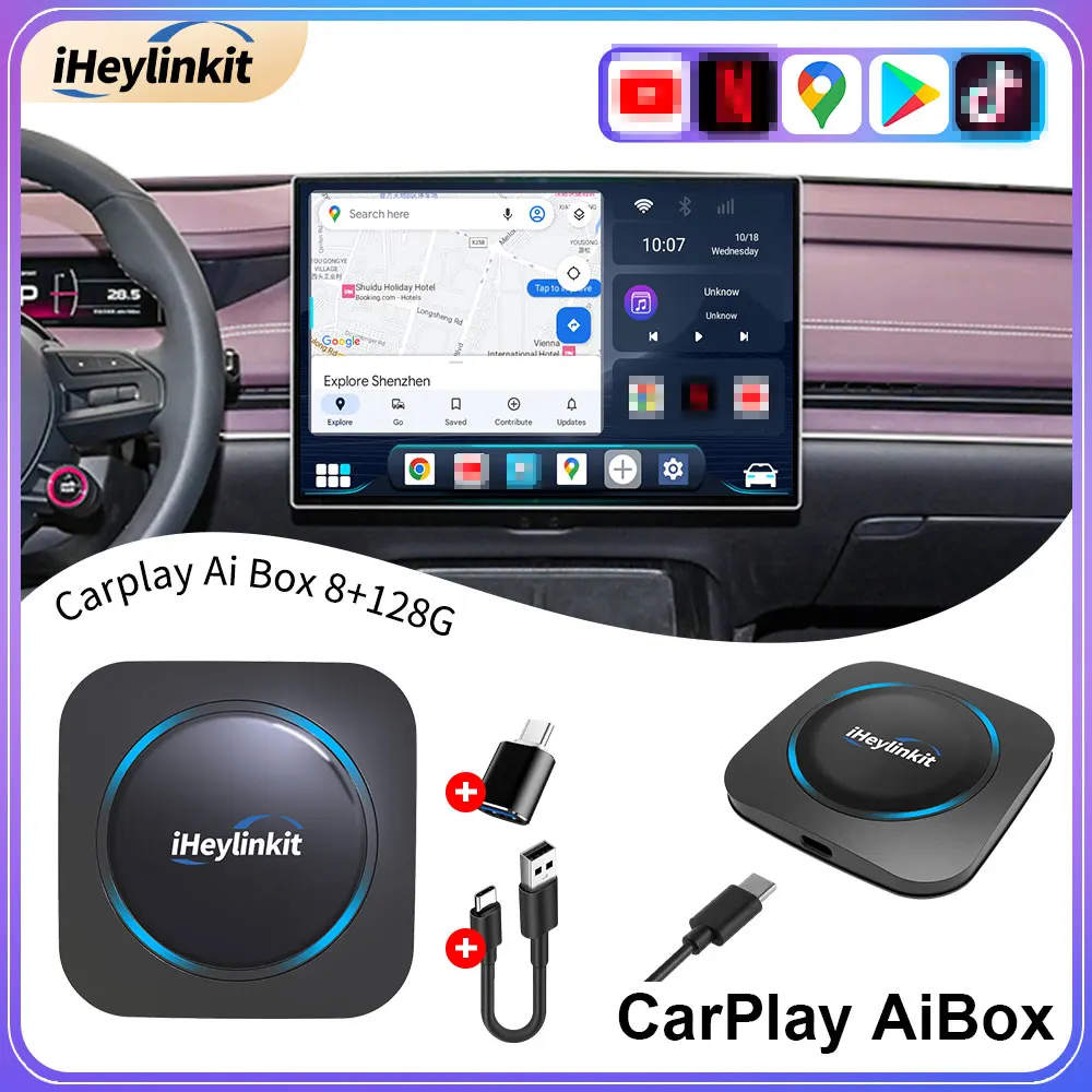 カーオーディオ iHeylinkit Carplay box 8G+128G iHeylinkit Carplay box 8G+128G