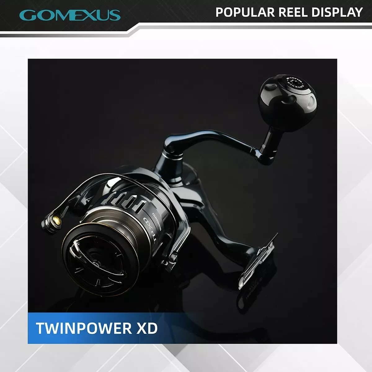 Gomexus T22STSK Knob Titanium Stella Smoke 22mm Shimano A , Daiwa S (7931