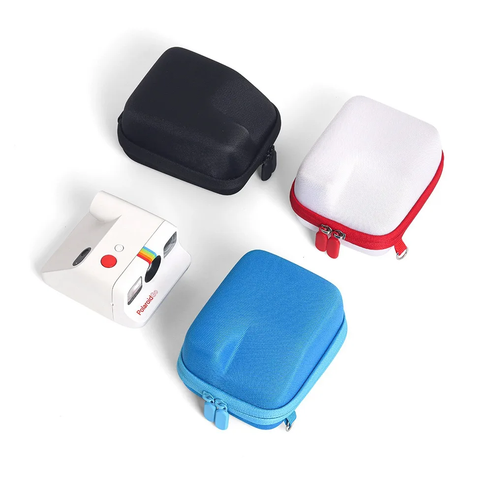 3-Color Anti-Scratch Shockproof EVA Hard Case Strap For Polaroid/Instax GO Cameras,photo printer case,camera lens skin