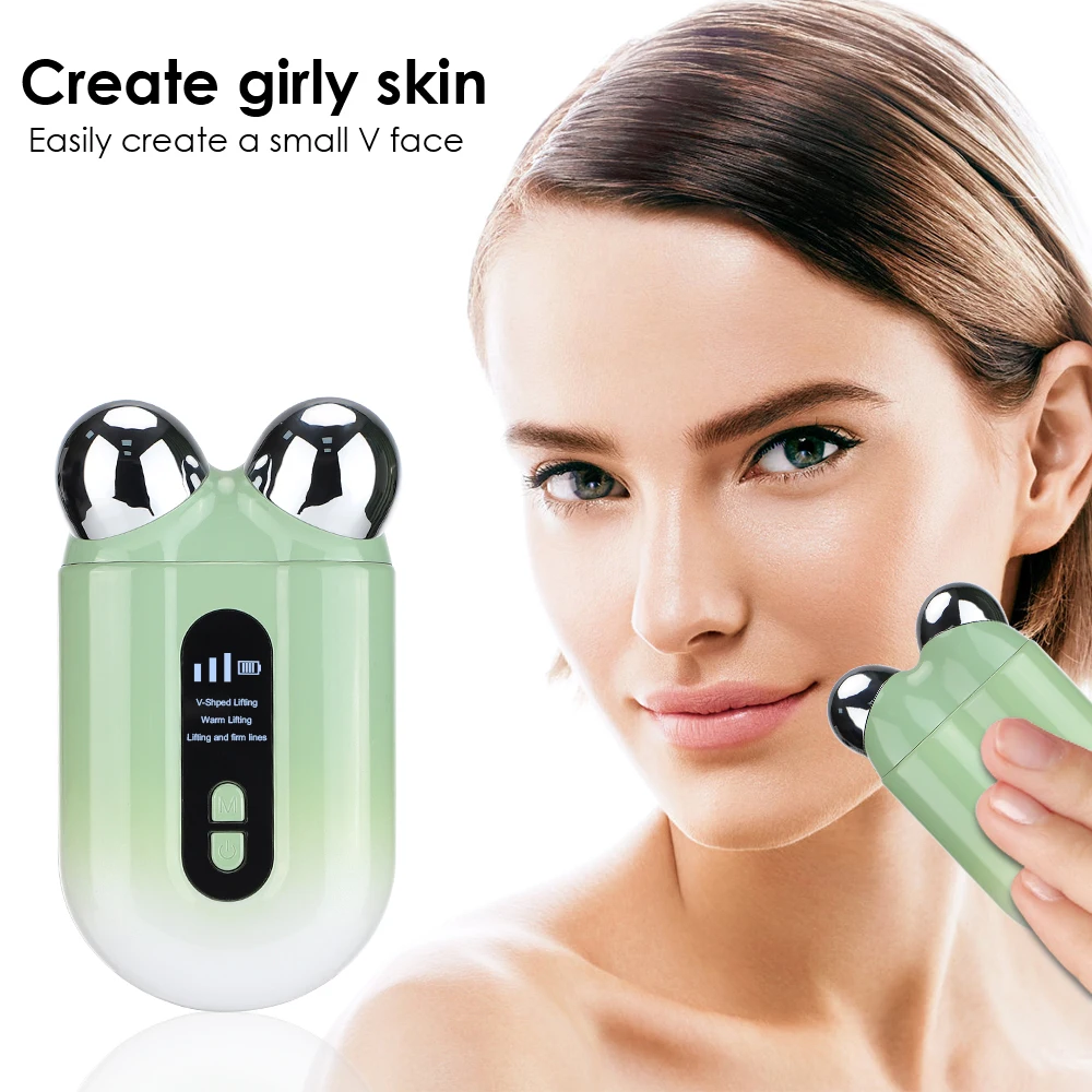 

Electric Micro-Current Face Lifting Massager EMS Firming Skin Care Tool Decree Wrinkle Skin Rejuvenation Beauty Instrument