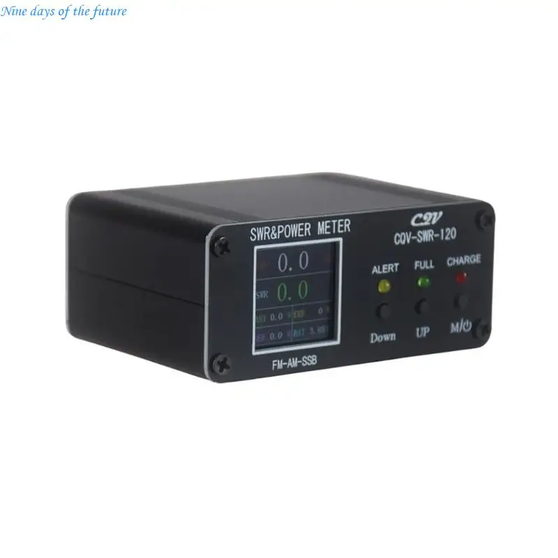 1.8MHz-50MHz 0.5W-120W SWR HF단파 정상파 측정기 SWR 및 전력계FM CW SSBModes E65A