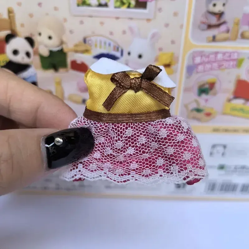 Genuine Japanese Authentic bulk goods play house toy doll animal mini ornament Defective and broken skin14 animal toy set,doll house toys
