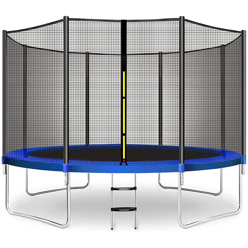 

Outdoor Trampoline For Kids 12FT 10FT 8FT 16FT Jump Recreational Trampolines With Enclosure Net