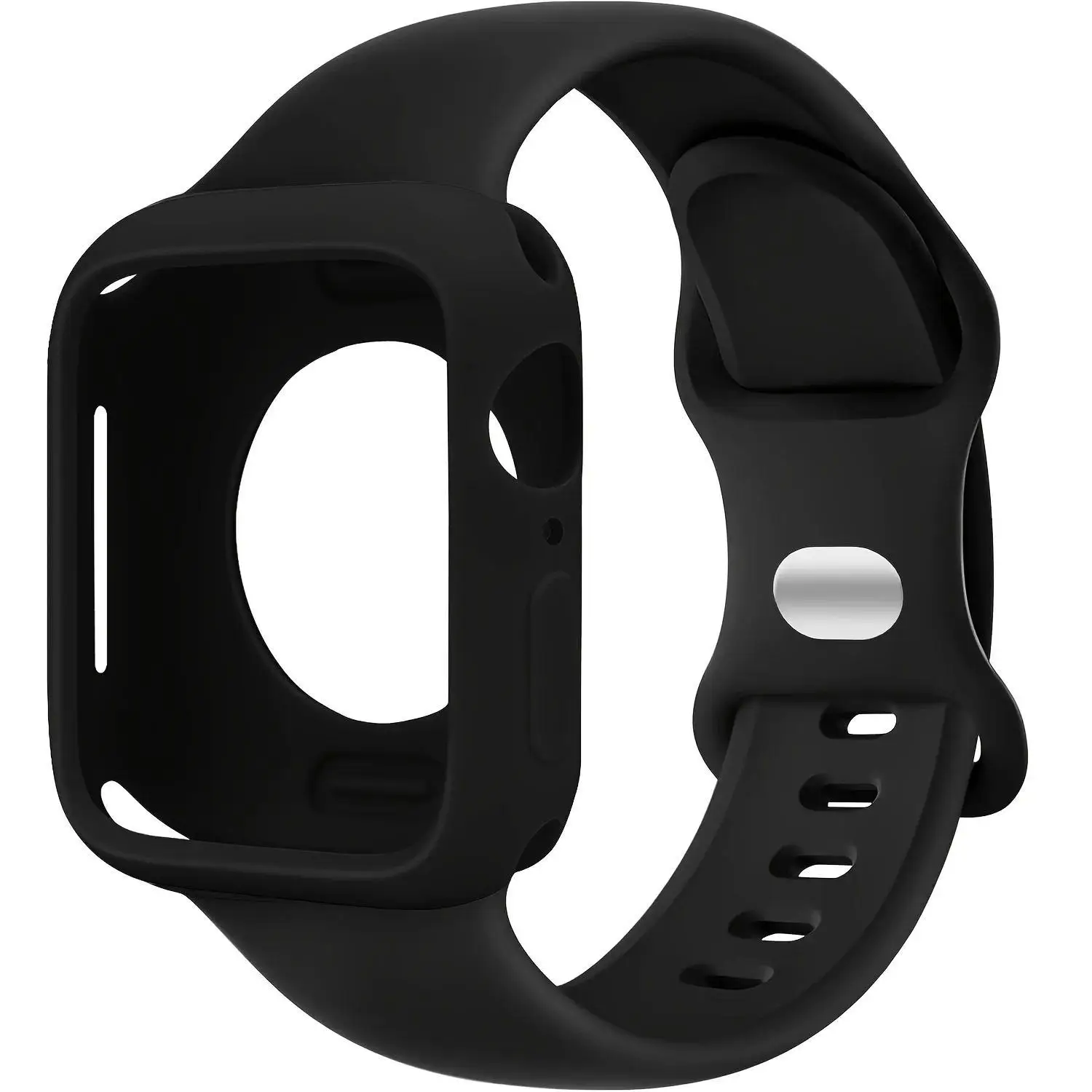 Silicone Sport Strap with TPU Soft Silicone Protective Case