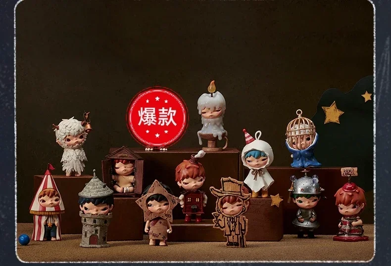 Hirono Shelter Series Blind Box Action Figure Trendy Figurines Home Desktop Decor Dolls Collection Model Toy Girls Gift For Kids