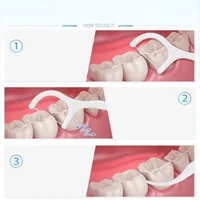 Cure-dents jetables, 100 à 1000 pièces, brosses interdentaires, paquet de soins d'hygiène buccale pour nettoyer les dents entre les espaces 3