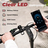 Trottinette électrique W5, moteur 350W, batterie 36V7.8Ah, vitesse maximale 30 km/h, autonomie 34 km, double freinage, pneus gonflables, connexion APP 2