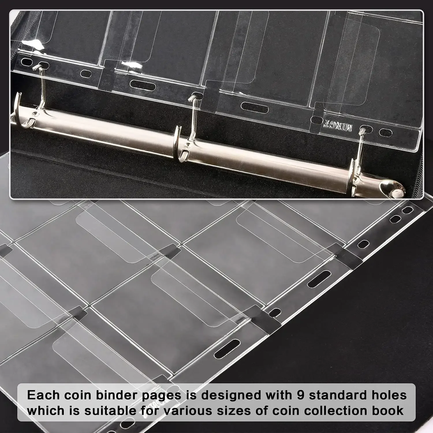 5/10PCS 195*160mm Miniature 12/20 Compartment Coin Collecting Supplies Display Organiser Coin Collection Album Storage Album