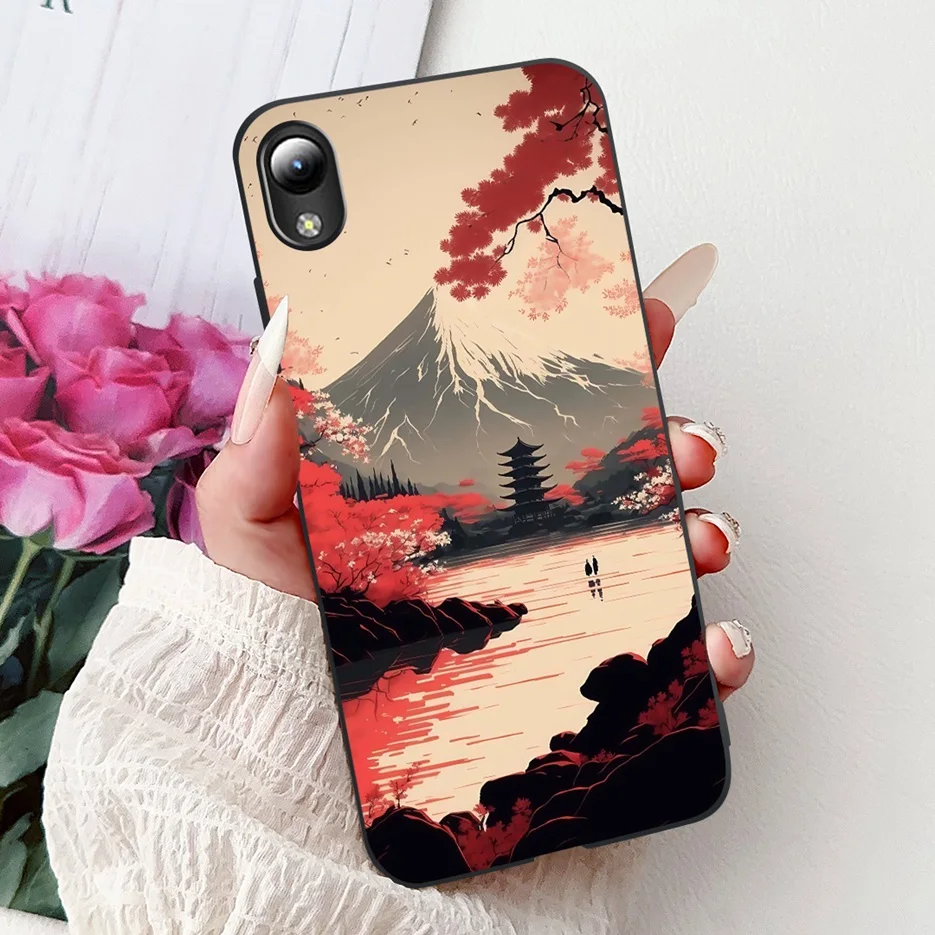 Stylish Painted Soft Silicone Phone Case Cover