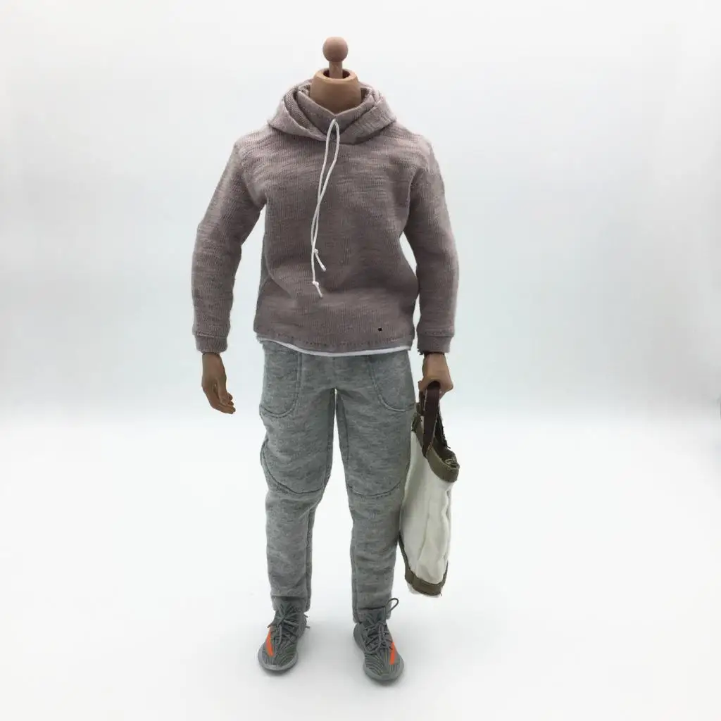 

1/6 Scale Gold Color Jacket And Fashion Bag Suit for 12 "Male Figure