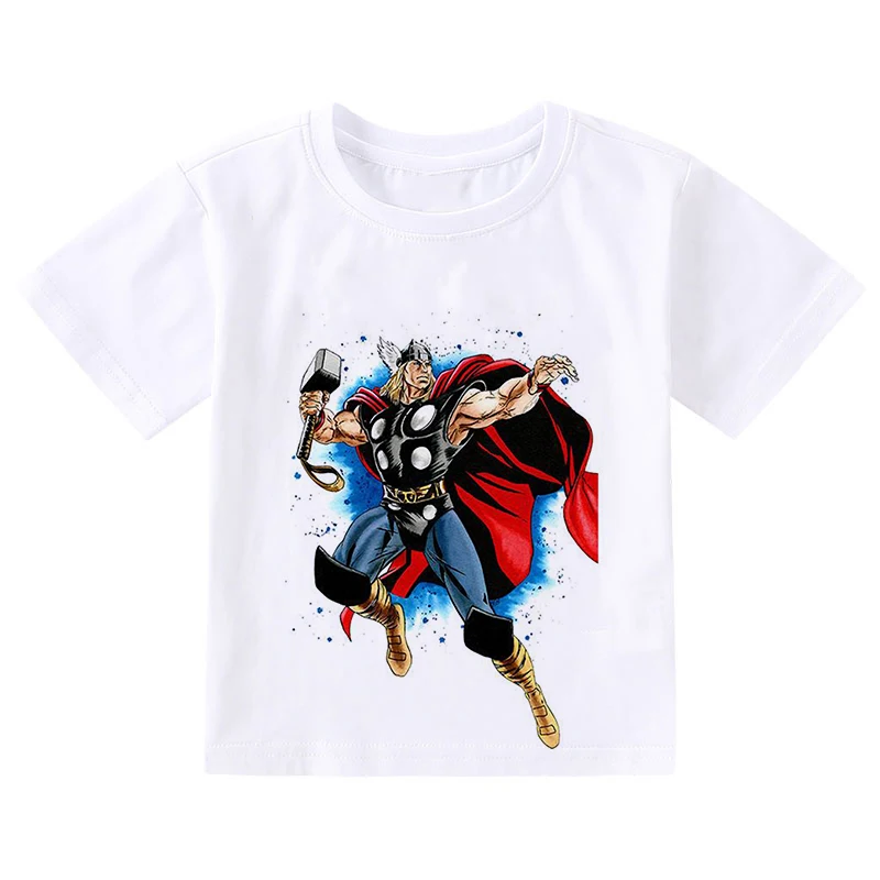 New Disney Hulk Iron Man FashionT-shirt For Boys Clothing Short Sleeve Print Cartoon Style Summer Anime 2-9Y Tee Top Gift Tshirt cool kid t shirt