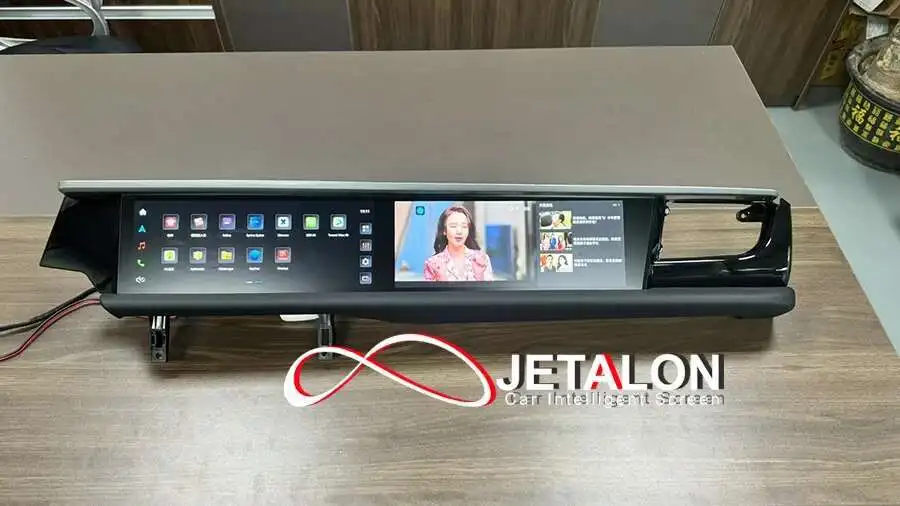 12.3+12.3inch Dual Android Screen For Porsche Macan 2011-2017 2din Car GPS Multi