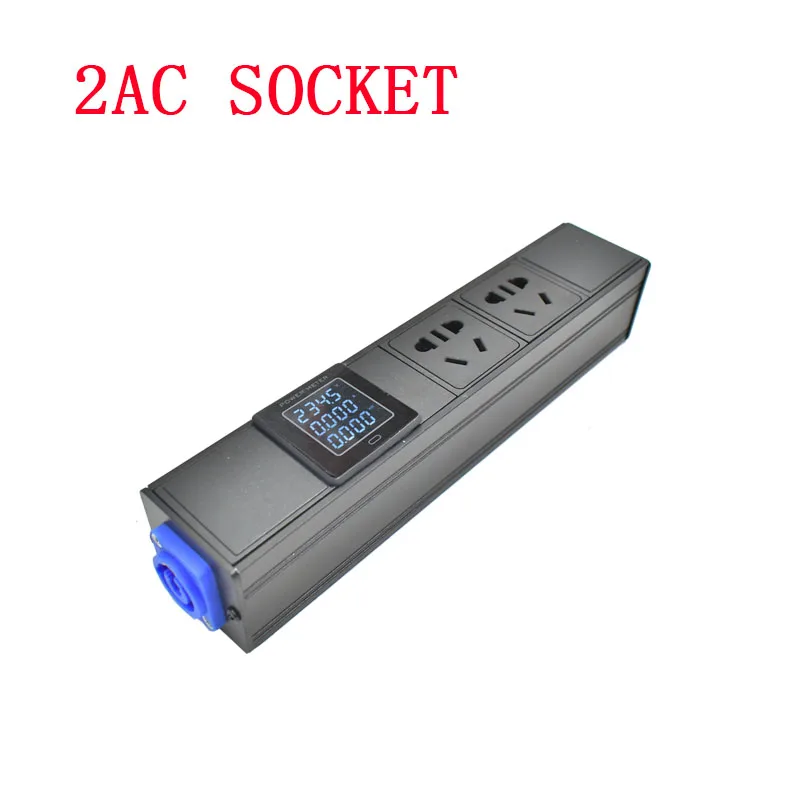Фото Удлинитель PDU 1-10 С выходной розеткой AC/AU, аудиоразъем 3P powercon, штепсельная вилка Schuko Powerlink с мощным входом и выходом №4