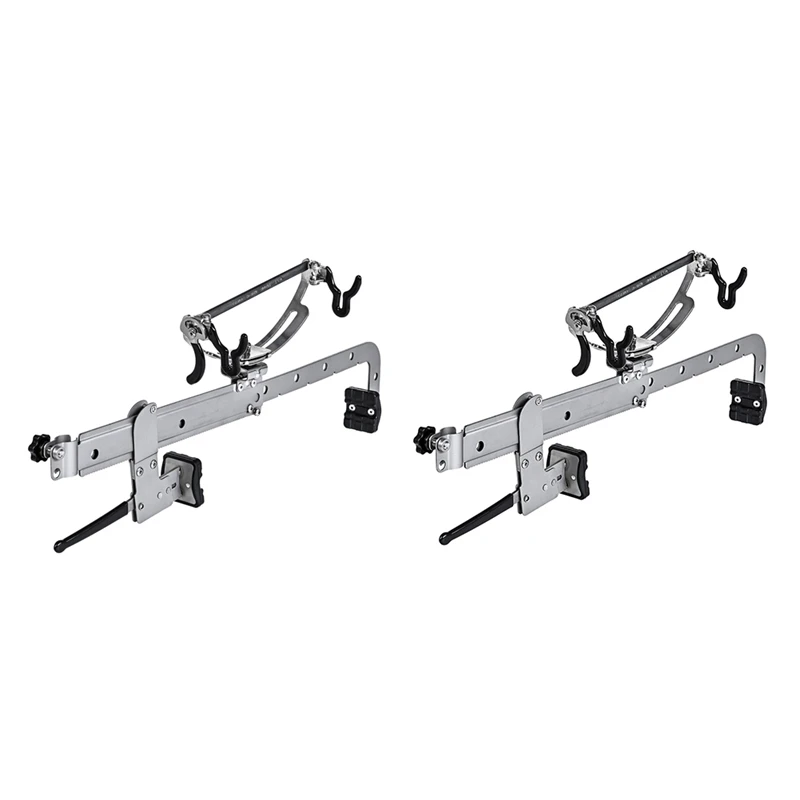 

Outdoor Telescopic Fishing Rod Bracket Pier Bracket Multi-Angle Adjustment 36Cm Clamping Distance