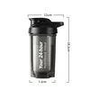 New Portable Shaker Cup for Men and Women Protein Powder Replacement Milkshake Mixing Cup Fitness Sports Water Cup Scale Bottle 6