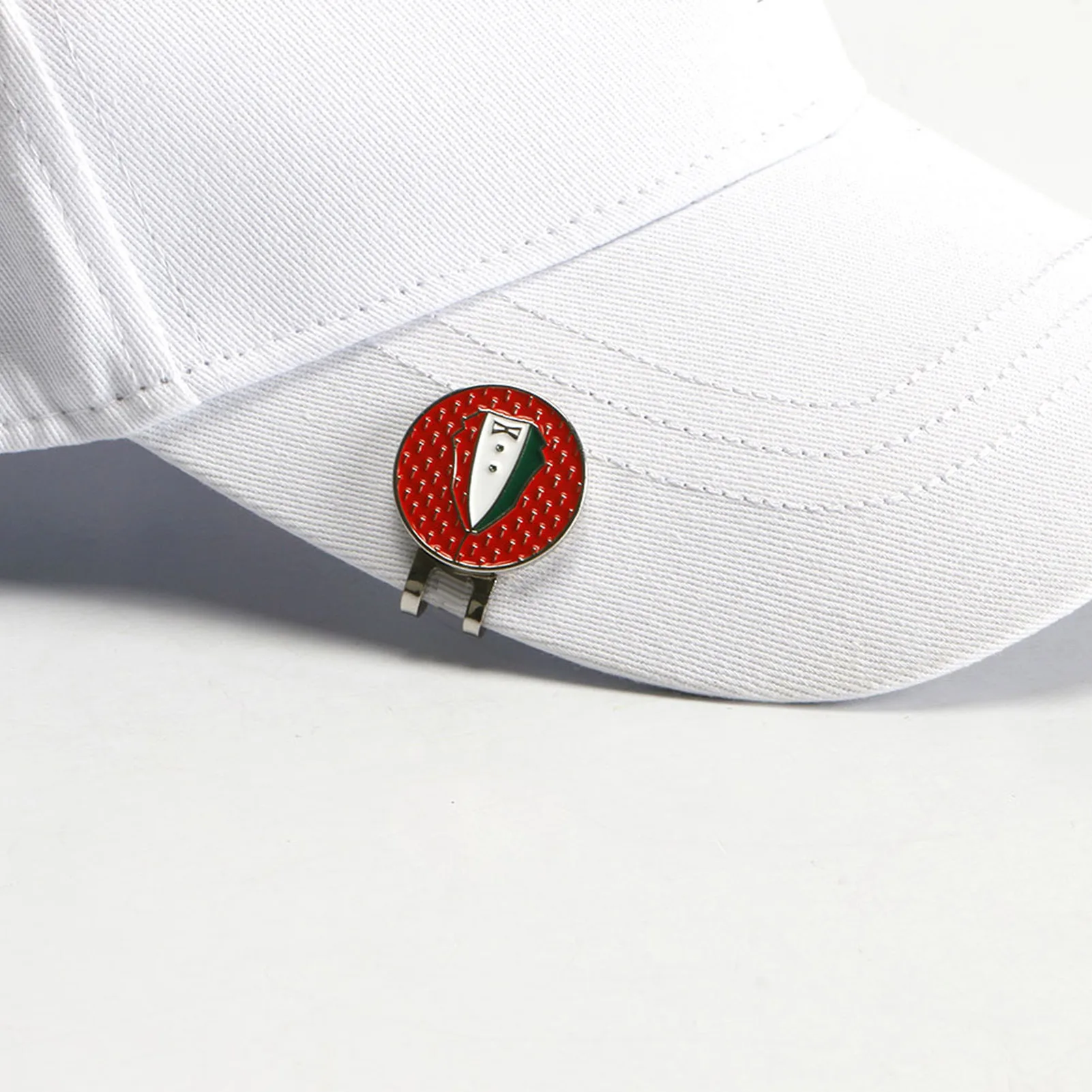 Marqueurs de balle de Golf en Imitation émail, avec Clips magnétiques de  10mm intégrés, support de balle de Golf, cadeau | AliExpress