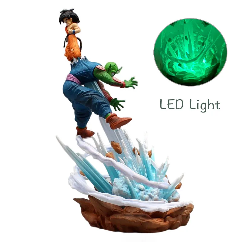 25cm Dragon Ball Son Goku VS Piccolo Figura De Batalha Cenas Anime 25cm Dragon Ball Son Goku VS Piccolo Figura De Batalha Cenas Anime