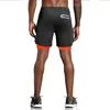 Gyms Fitness Shorts Men Summer Sportswear 2 In 1 Double-deck Compression Shorts Male Sports Tracksuits Track Joggers Short Pants 6